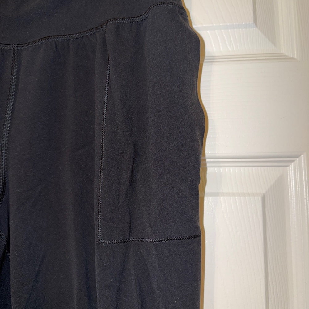 Athleta Black Track Pants Joggers - Picture 3 of 7
